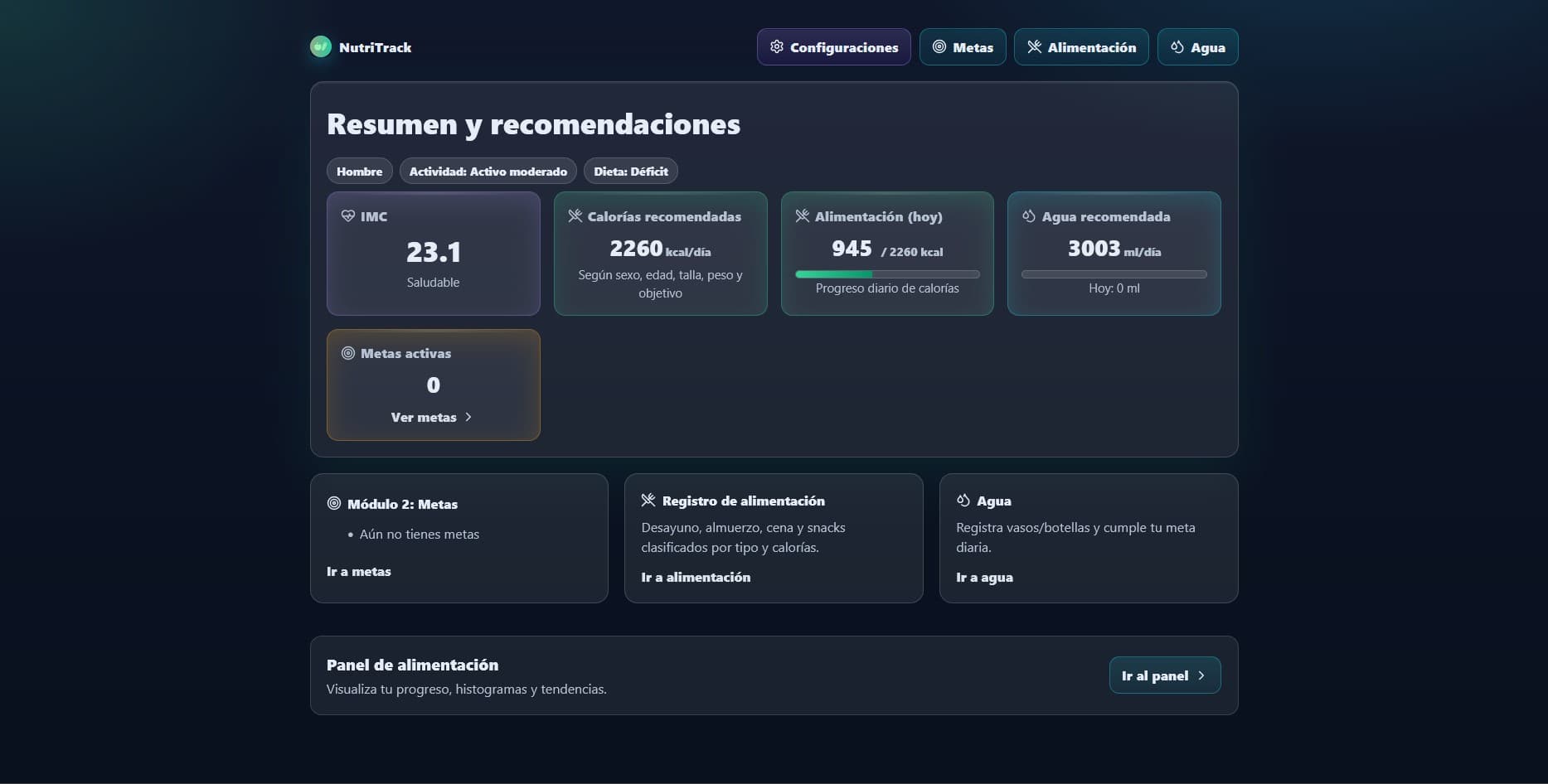 NutriTracker screenshot 4